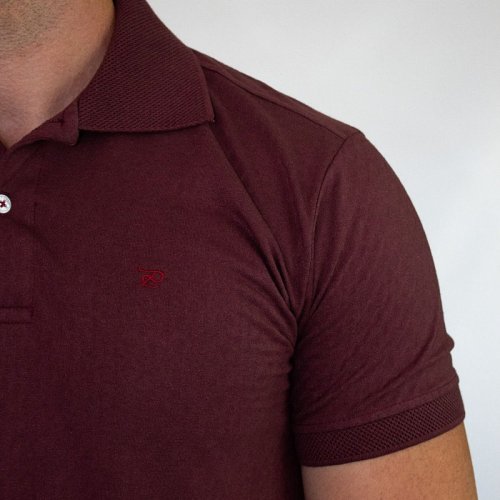 Camisa Polo Pierro Premium Vinho