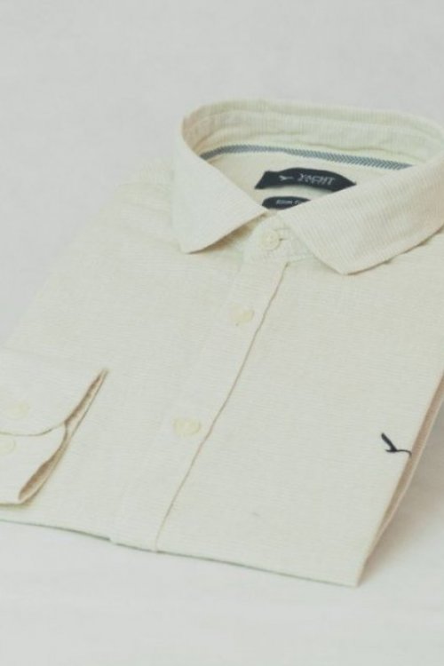 Camisa Yacht Slim Fit Linho Detalhes