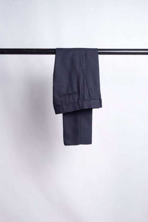 Terno Infantil Gabardine Slim Azul Marinho