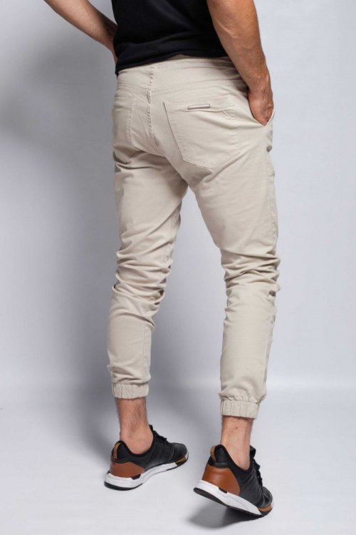 Calça Jogger Areia Bolso Faca