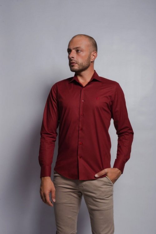 Camisa Compreterno ll Marsala