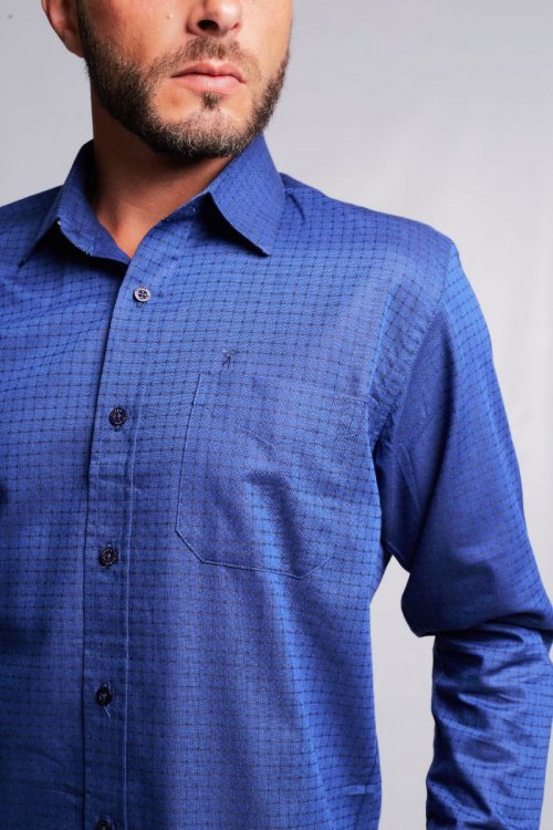 Camisa Falad Comfort Royal Detalhes