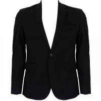 Blazer de Sarja Preto