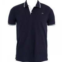 Camisa Polo Ogochi Azul Detalhes