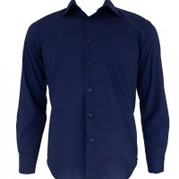 Camisa Dilomon Slim Fit Mista Azul Marinho