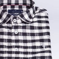 Camisa Indiccatto Flanelada Xadrez Preta