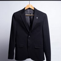 Blazer com Elastano Preto