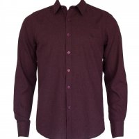 Camisa Yacht Slim Fit Marsala