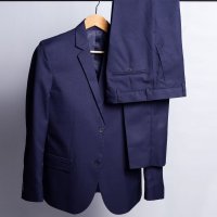 Terno Gabardine SP Azul Navy