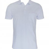 Camisa Polo Stoff com bolso Branca