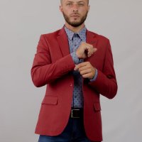 Blazer D.Abraham Slim Marsala