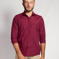 Camisa Indiccatto Comfort Marsala