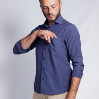 Camisa Indiccatto Comfort Marinho