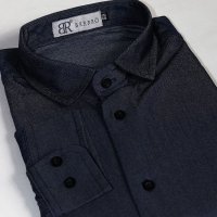 Camisa Tencel Jeans Black