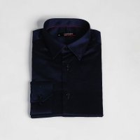 Camisa Dilomon Algodão Azul Marinho com Elastano