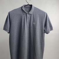 Camisa Polo RCA Mescla Cinza