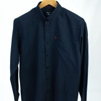 Camisa Falad Comfort Azul Noite