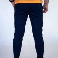 Calça de Sarja Skinny Azul Marinho