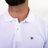  Camisa Polo Pierro Piquet Branca