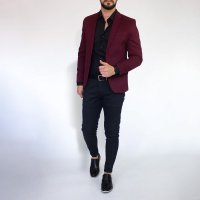 Blazer Sarja Marsala