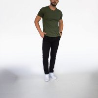 Camiseta Básica Pierro Verde Musgo