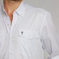 Camisa Indiccatto Slim Fit Quadriculada Com Bolso