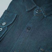 Camisa Jeans Ogochi Slim Black