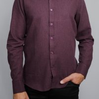 Camisa Yacht Slim Fit Marsala