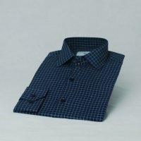 Camisa Raffer Slim Fit Azul Marinho