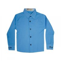 Camisa Brerrô Azul Celeste Infantil