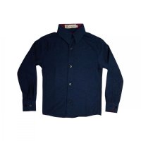 Camisa Brerrô Azul Marinho Infantil