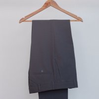 Calça Alfaiataria Oxford  Cinza Escuro