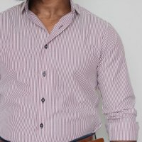 Camisa Brerrô Listras Marsala