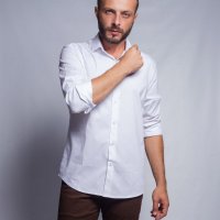 Camisa B. Elastano Branca