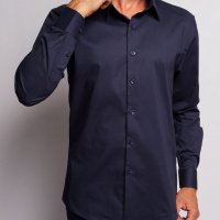 Camisa B. Elastano Marinho