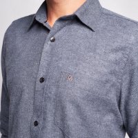  Camisa MV Flanelada Cinza Escuro