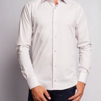 Camisa MV Com Elastano Prata