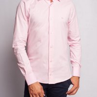 Camisa MV Com Elastano Rosa Claro