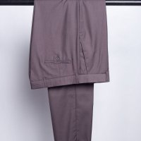 Calça Alfaiataria Poliviscose Marrom Claro