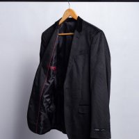 Blazer de Veludo Raffer Preto