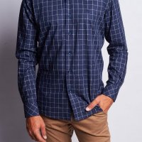 Camisa Indiccatto Marinho Quadriculado