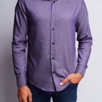  Camisa Tencel Berinjela