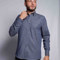 Camisa Compreterno Flanelada Azul Indigo