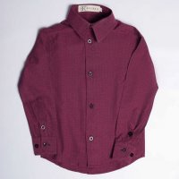 Camisa Brerrô Marsala Infantil