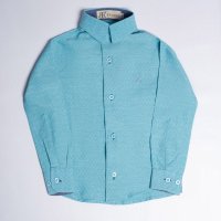 Camisa Brerrô Azul Tiffany Infantil