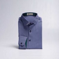 Camisa Brerrô Cinza Azulado