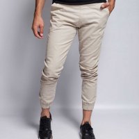 Calça Jogger Areia Bolso Faca