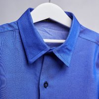 Camisa Tencel  Infantil Azul Bic