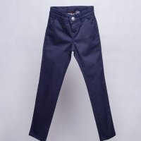 Calça de Sarja  Infantil  Azul Marinho