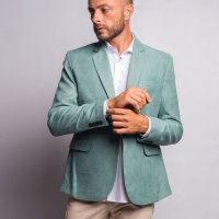  Blazer Poliviscose Verde Menta